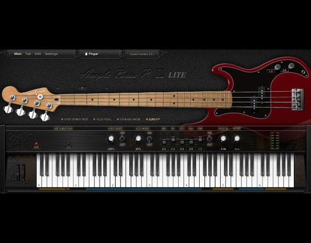 パワフルな無料プレシジョンベース音源「Ample Bass P Lite II」