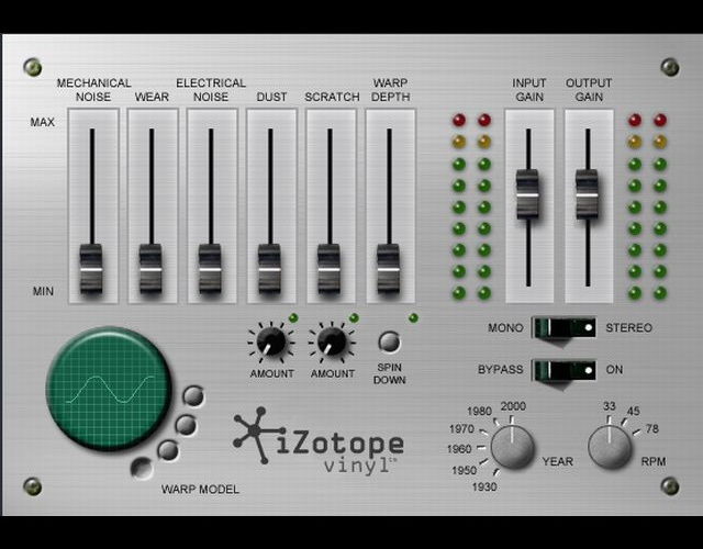 究極のローファイサウンドを作るフリープラグインizotope Vinyl Vst情報局