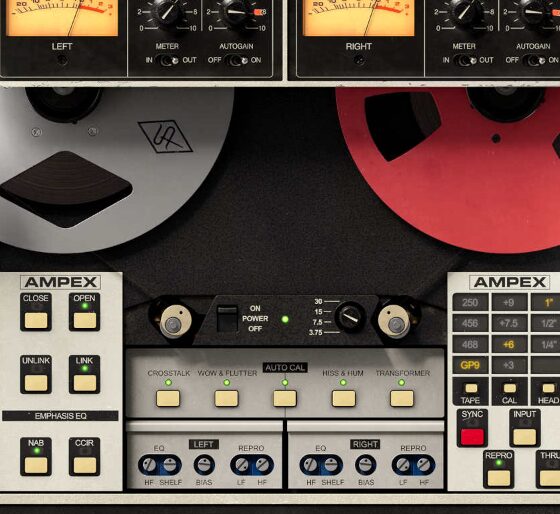 VST情報局 | 【SALE】「Ampex ATR-102 Mastering Tape Recorder」録音を“レコード”に変える、伝説のマスターテープレコーダープラグインが 80% OFF のセール中！2026/2/16 まで