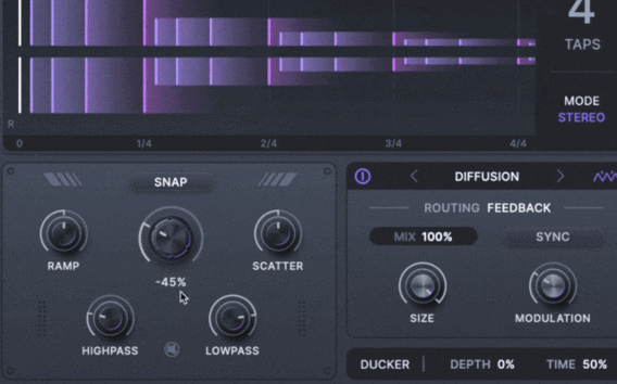 VST情報局 | 【SALE】「Cluster Delay」最大8つのディレイ・タップを配置して、複雑なディレイを生み出せるプラグインが 40% OFF のセール中！2026/1/27 まで